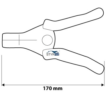 Automatyczny ściągacz izolacji 170 mm