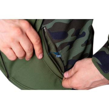 Kurtka softshell CAMO, rozmiar S