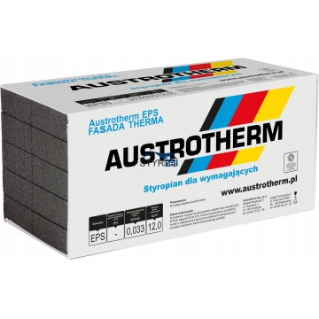 Cena za m3 / STYROPIAN AUSTROTHERM GRAFITOWY THERMA 033 FASADA WYCENIAMY HURT