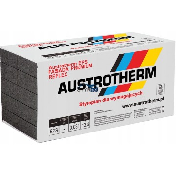 Cena za m3 / STYROPIAN GRAFITOWY AUSTROTHERM PREMIUM 031 REFLEX HURT WYCENIAMY