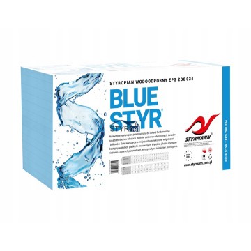 Cena za m3 / STYROPIAN STYRMANN BLUE-STYR EPS 200  FUNDAMENT AQUA  HURT WYCENIAMY