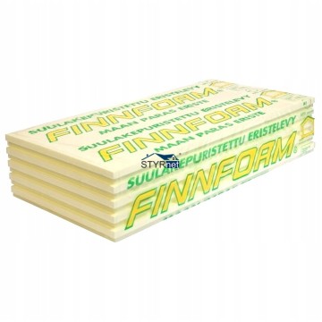 STYROPIAN STYRODUR XPS FINNFOAM 8cm 2,89m2 FREZ