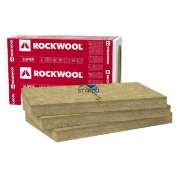 WEŁNA SKALNA  ELEWACYJNA ROCKWOOL FRONTROCK SUPER 15cm 1,2m2