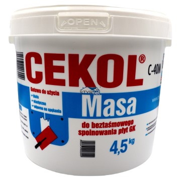 CEKOL MASA BEZTAŚMOWE SPOINOWANIE GK C-40 M 4,5 kg