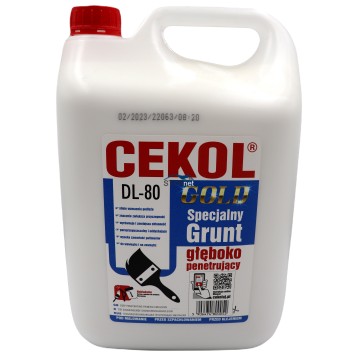 CEKOL GRUNT GŁĘBOKO PENETRUJĄCY DL-80 UNIGRUNT 10L