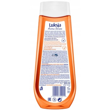 LUKSJA ŻEL POD PRYSZNIC POMARAŃCZA ORANGE 500ML