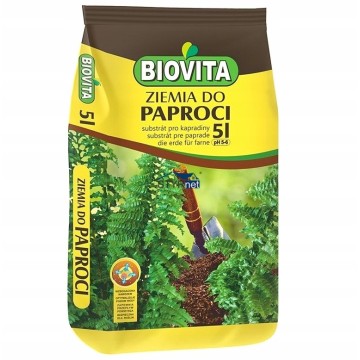 BIOVITA ZIEMIA PODŁOŻE DO PAPROCI PAPROTEK 5L