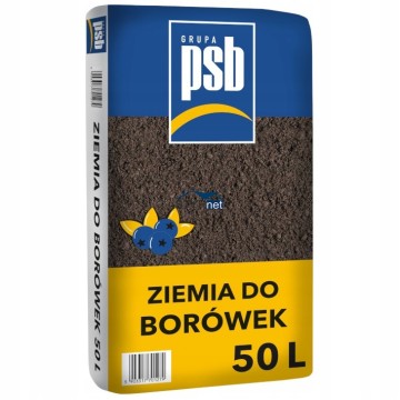 PSB ZIEMIA TORFOWA DO BORÓWEK ROŚLIN KWAŚNOLUBNYCH 50L