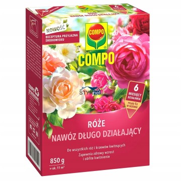 COMPO NAWÓZ DO RÓŻ KRZEWÓW DŁUGO DZIAŁAJĄCY 850g