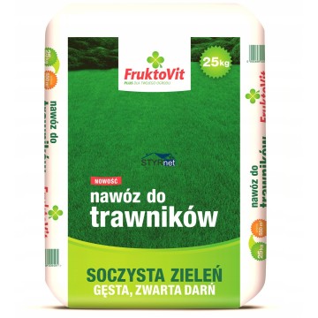 FRUKTOVIT 25KG NAWÓZ DO TRAWNIKÓW TRAWY WIOSENNY