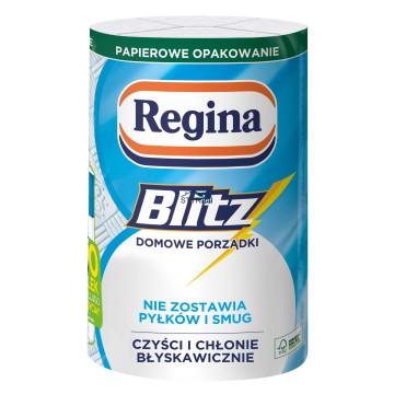 Ręcznik papierowy 100 listków 3 warstwowy z nadrukiem REGINA