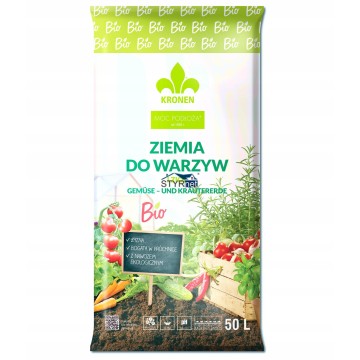 KRONEN Ziemia BIO do ziół i warzyw 50L