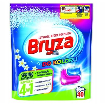 BRYZA 4w1 SPRING FRESHNES KAPSUŁKI DO KOLORU 40szt