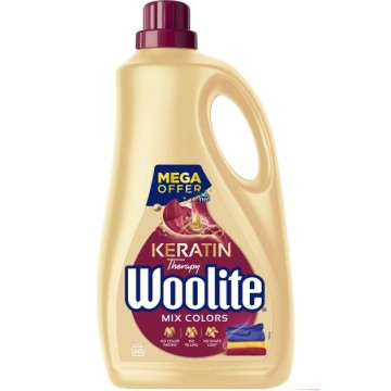 WOOLITE COLOR KERATIN 3,6l/60 PRAŃ PŁYN DO PRANIA