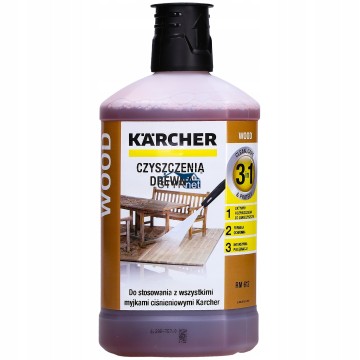 KARCHER PŁYN ŚRODEK DO CZYSZCZENIA DREWNA 1L