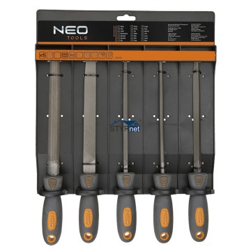 ZESTAW PILNIKÓW DO METALU PILNIK 5 SZTUK NEO TOOLS