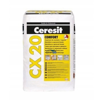 CERESIT CX20 COMFORT SZYBKA ZAPRAWA MONTAŻOWA 20KG