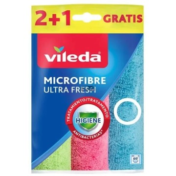 Vileda ściereczki Ultra Fresh Mikrofibra 3 sztuki