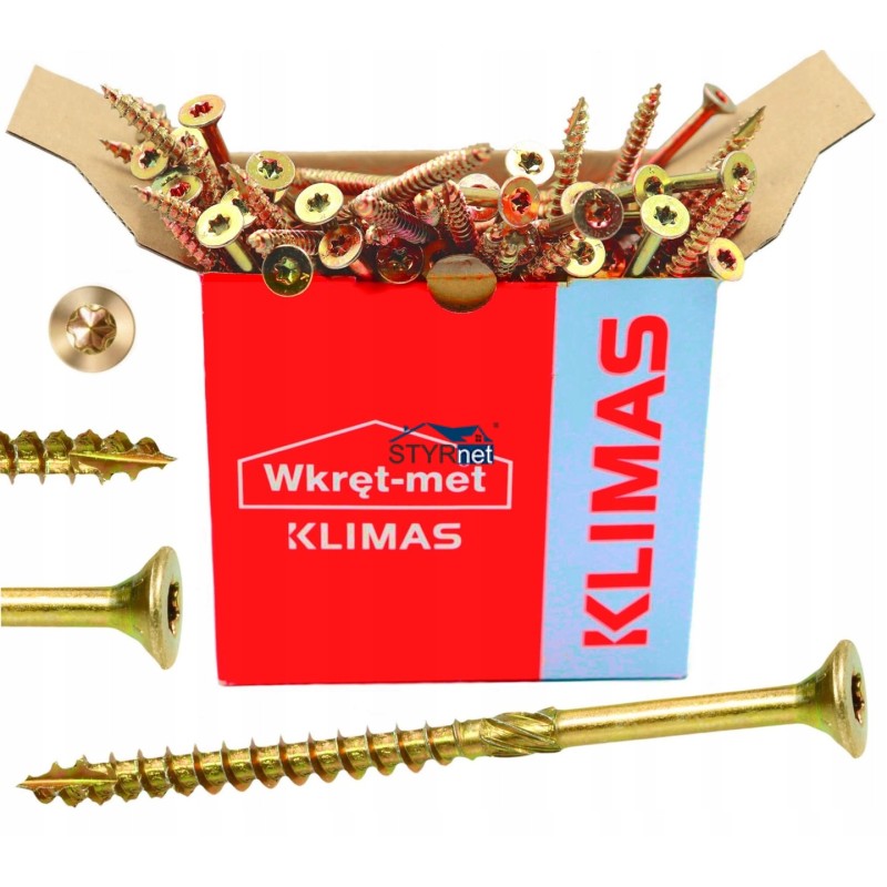 WKRĘTY CIESIELSKIE DO DREWNA 4x40 TORX 400szt ST WKRĘTY CIESIELSKIE DO DREWNA 4x40 TORX 400szt ST