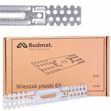 WIESZAK PŁASKI BUDMAT ES 200mm do PROFILI CD60 60/200 100szt