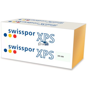 STYROPIAN XPS SWISSPOR STYRODU FREZOWANY PACZKA 3cm 300KPA 12m2