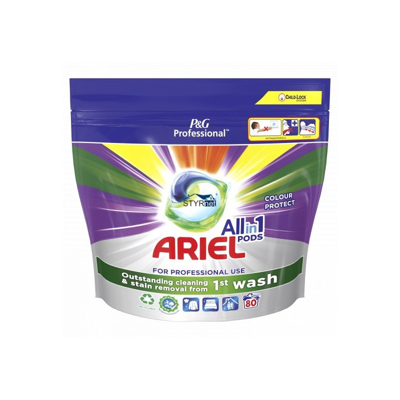 KAPSUŁKI DO PRANIA ARIEL PROFESSIONAL CAPS ALL-IN-1 COLOR KOLOR 80 SZT KAPSUŁKI DO PRANIA ARIEL PROFESSIONAL CAPS ALL-IN-1 COLOR KOLOR 80 SZT