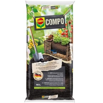 KOMPOST NAWÓZ BIO ORGANICZNY OGRODOWY COMPO UŻYŹNIA ZIEMIĘ DO WARZYW 40L