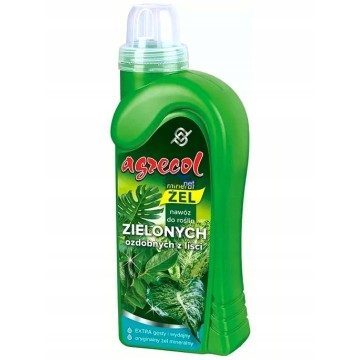 AGRECOL ODŻYWKA NAWÓZ ŻEL DO ROŚLIN ZIELONYCH JUK PALM MONSTERY 250ML