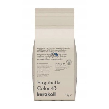 KERAKOLL FUGABELLA COLOR 43 FUGA HYBRYDOWA CEMENTOWO-ŻYWICZNA 3KG