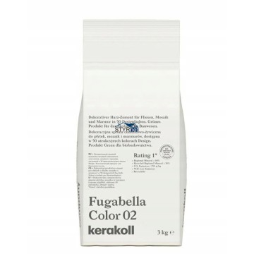 KERAKOLL FUGABELLA COLOR 02 FUGA HYBRYDOWA CEMENTOWO-ŻYWICZNA 3KG