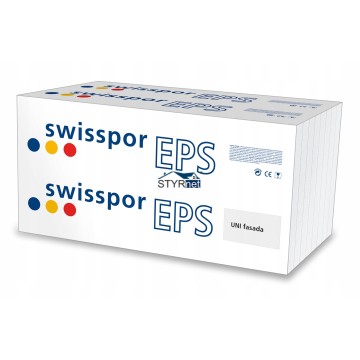 STYROPIAN SWISSPOR EPS UNI FASADA 045 ELEWACJA 3cm 10m2