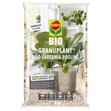 COMPO BIO DRENAŻ PODŁOŻE GRANUPLANT wulkaniczny do sadzenia roślin 2-5mm 3l