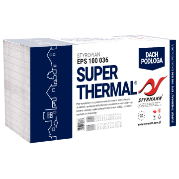 m3 / STYROPIAN STYRMANN EPS 100-036 SUPER THERMAL DACH PODŁOGA TWARDY  HURT WYCENIAMY