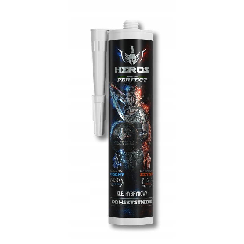 KLEJ MONTAŻOWY UNIWERSALNY HYBRYDOWY STALCO BARDZO MOCNY HEROS 290 ml KLEJ MONTAŻOWY UNIWERSALNY HYBRYDOWY STALCO BARDZO MOCNY HEROS 290 ml