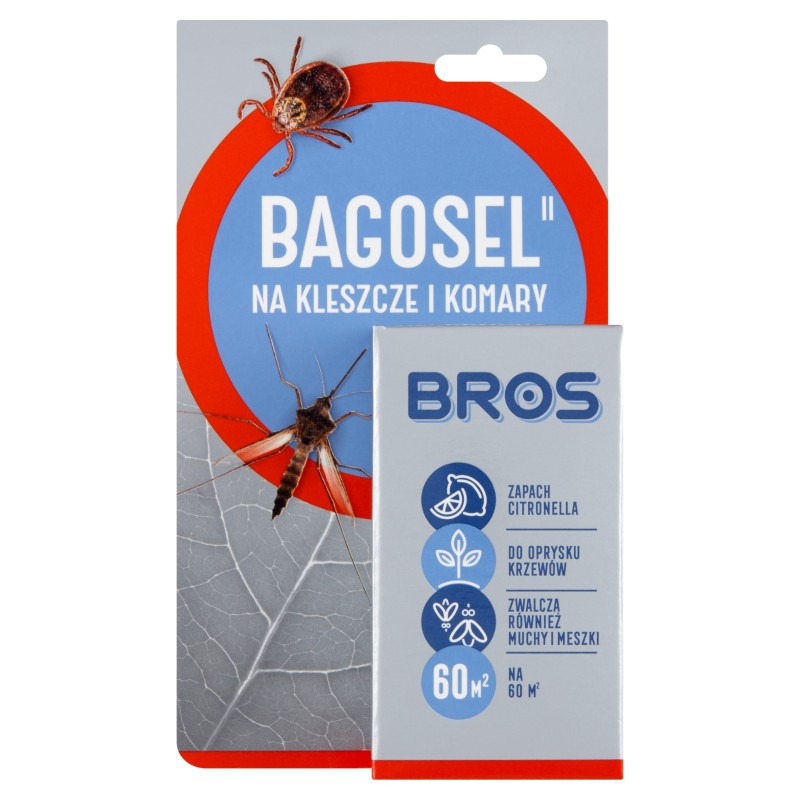 PREPARAT OPROSYK PŁYN KONCENTRAT NA KOMARY KLESZCZE BROS BAGOSEL 30ml PREPARAT OPROSYK PŁYN KONCENTRAT NA KOMARY KLESZCZE BROS BAGOSEL 30ml