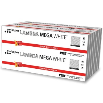 Styropian Swisspor Lambda MEGA White 031 GRAFITOWY 20cm 2,25m2 PACZKA