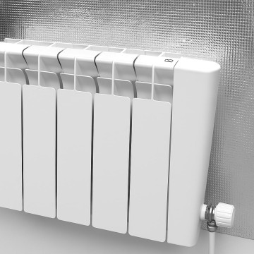 EKRAN ZAGRZEJNIKOWY 3mm MATA ALUMINIOWA PIANKA 0,5m x 5mb GOLDFLEX