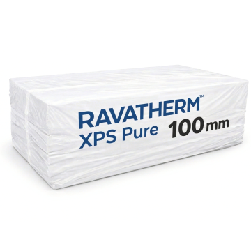 STYROPIAN RAVATHERM PURE XPS 300KPA 10cm 3m2 FREZOWANY SZARY Polistyren Ekstrudowany  ( tzw. styrodur )