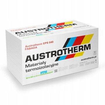 STYROPIAN AUSTROTHERM EPS 040 FASADA ELEWACJA NA ŚCIANĘ 10CM 3M2 PACZKA