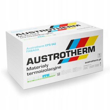 STYROPIAN AUSTROTHERM EPS 042 FASADA ELEWACJA NA ŚCIANĘ 4CM 7,5M2 PACZKA