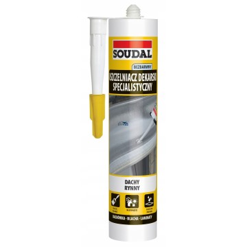 SOUDAL SPECJALISTYCZNY USZCZELNIACZ DEKARSKI BEZBARWNY 280 ML