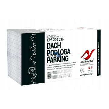 STYROPIAN EPS 200 DACH PODŁOGA PARKING paczka 2cm 15m2