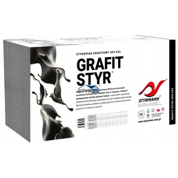 STYROPIAN STYRMANN EPS-S GRAFIT-STYR 033 grub. 1cm paczka 30m2