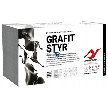 styropian GRAFITOWY eps100 PODŁOGA DACH 8cm FREZ 3,33m2