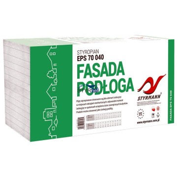 Cena za m3 / STYROPIAN STYRMANN FASADA EPS 70 040 HURT WYCENIAMY