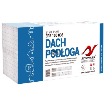 STYROPIAN STYRMANN  EPS 100 DACH PODŁOGA PACZKA 1cm 30m2