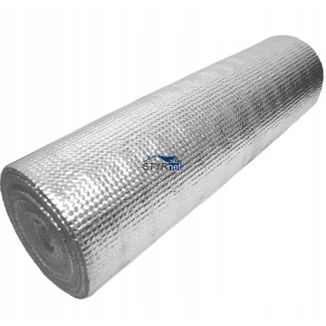 EKRAN ZAGRZEJNIKOWY 3mm MATA ALUMINIOWA PIANKA 0,5m x 10m GOLDFLEX