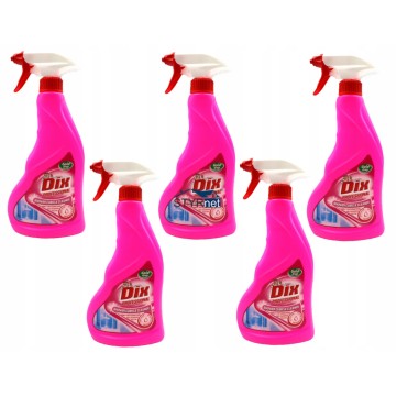 5x PROFESSIONAL DIX PŁYN DO CZYSZCZENIA KABIN 500ML