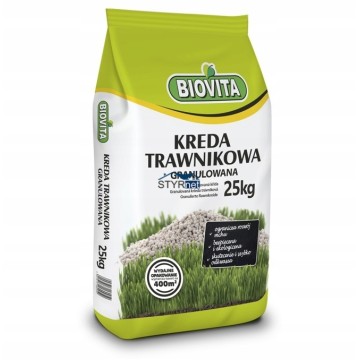 WAPNO KREDA GRANULOWANA DO TRAWNIKA 25kg BIOVITA