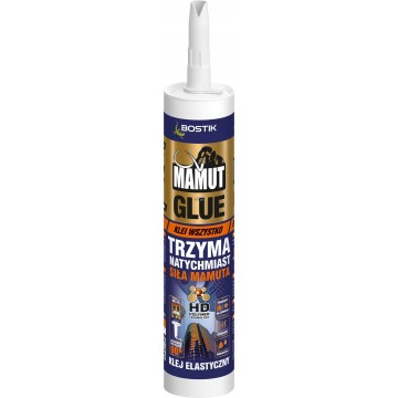 BOSTIK KLEJ UNIWERSALNY MONTAŻOWY MAMUT GLUE BIAŁY DEN BRAVEN 290ml